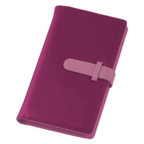 ナカバヤシ BD-092-48P ピンク Blu-ray対応 48枚収納 ディスクケース