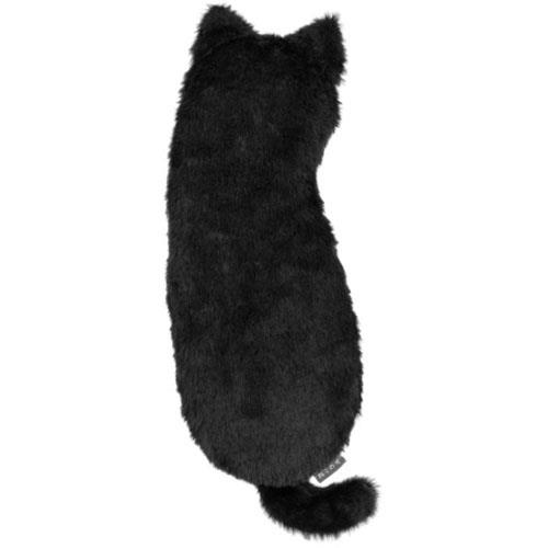 ナカバヤシ NNS-WR02BK 黒ネコ ねこのせ リストレスト ロング