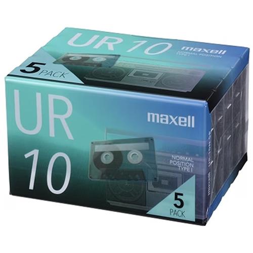マクセル(maxell) UR-10N5P カセットテープ UR 10分 5本パック