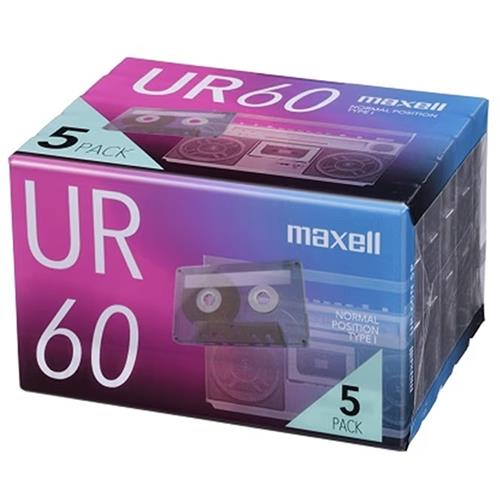 マクセル(maxell) UR-60N5P カセットテープ UR 60分 5本パック