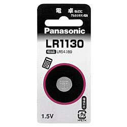 パナソニック(Panasonic) LR1130P アルカリボタン電池 1.5V 1個