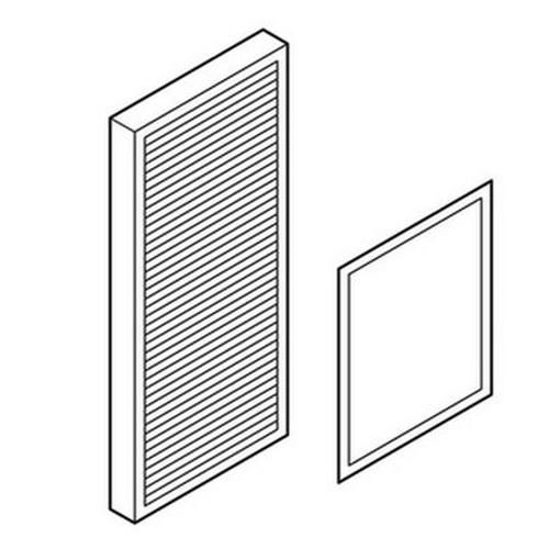 パナソニック(Panasonic) F-ZKJS20 空気清浄機用 集じん・脱臭 交換フィルタ― 2セット