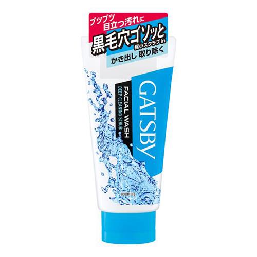 マンダム(mandom) GATSBY フェイシャルウォッシュ ディープクリーニングスクラブ ﾌﾚｯｼｭｼﾄﾗｽの香り130g