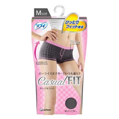 ユニ・チャーム(unicharm) ソフィ カジュアルフィット M ピュアグレー