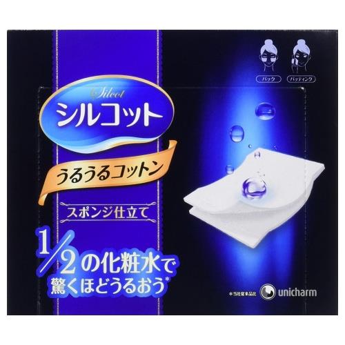 ユニ・チャーム(unicharm) シルコット うるうるスポンジ仕立て 40枚入