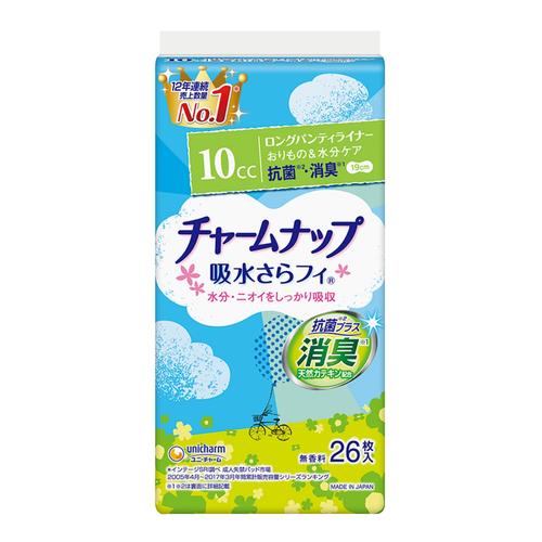 ユニ・チャーム(unicharm) 吸水さらフィ 女性用 パンティライナー ロング 消臭タイプ 26枚