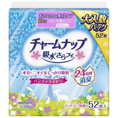 ユニ・チャーム(unicharm) チャームナップ 吸水さらフィロングパンティライナーピュアソープの香り52枚入