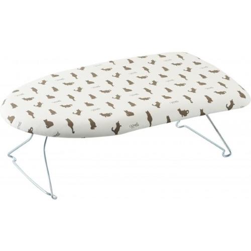 フラックス(FLAX) 2640 ホワイト 軽量スチールメッシュアイロン台 ネコプレス