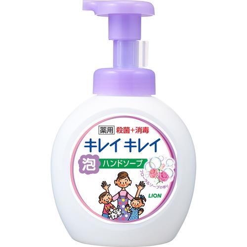 キレイキレイ キレイキレイ薬用泡ハンドソープ 本体大型 フローラル 500ml
