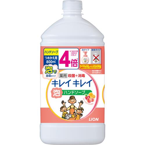 キレイキレイ キレイキレイ薬用泡ハンドソープ 詰替用特大フルーツ800ml