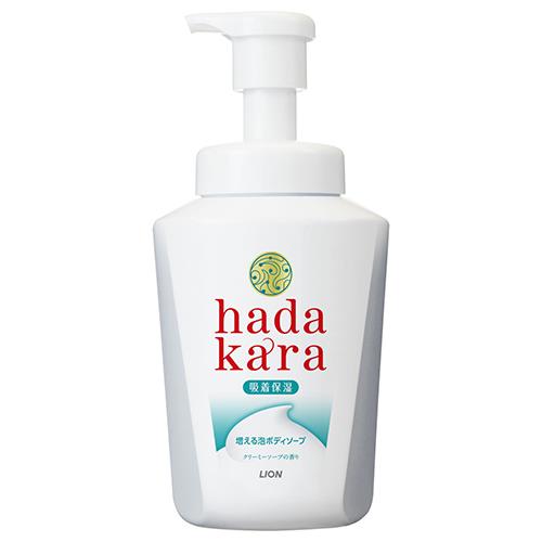 ライオン(LION) hadakara ハダカラ 泡ボディソープ クリーミーソープの香り 本体 550ml