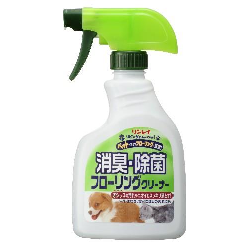 リンレイ リビングわんにゃん 消臭･除菌フローリングクリーナー 400ml