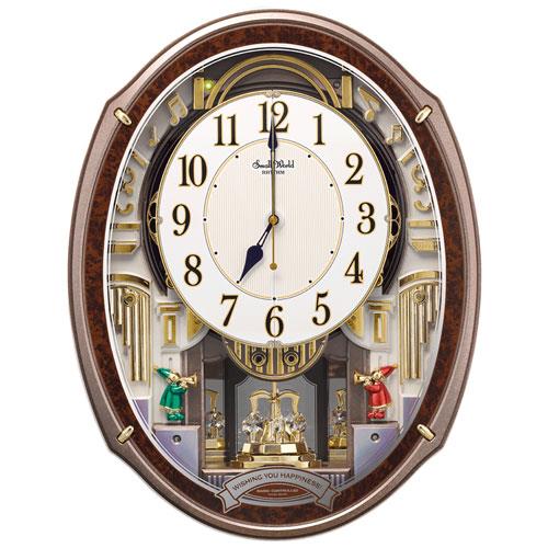 RHYTHM(リズム) 4MN545RH23 スモールワールドアルディ からくり時計