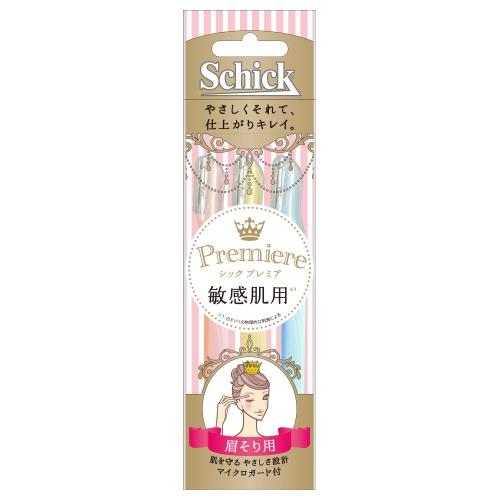 Schick(シック・ジャパン) プレミア 敏感肌用まゆ用 L ディスポ 3本入