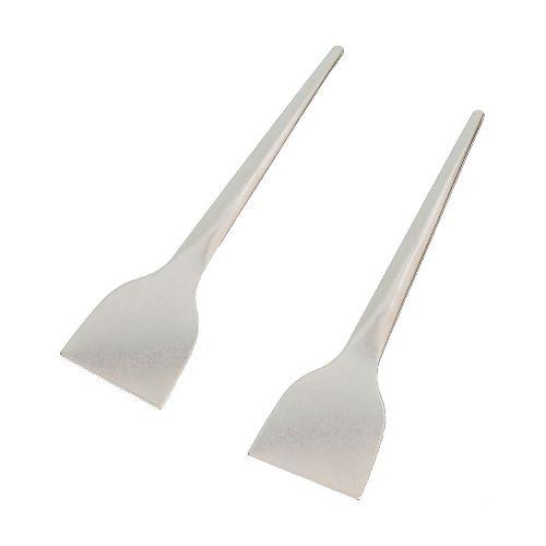 和平フレイズ(FREIZ) YR-011 シルバー 元祖やきやき ステンレスもんじゃヘラ 2本組