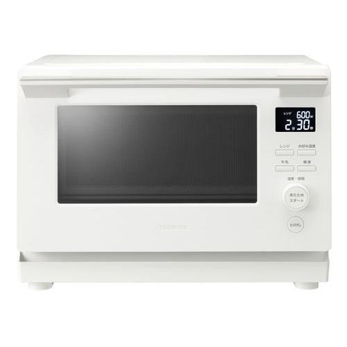 【長期保証付】東芝(TOSHIBA) ER-S10A-W ミルキーホワイト 単機能レンジ 23L