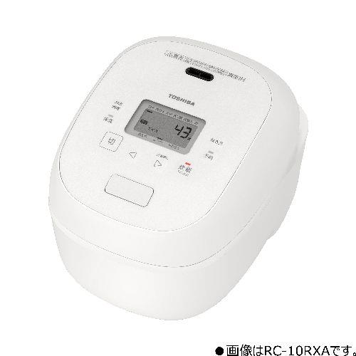 【長期保証付】東芝(TOSHIBA) RC-18RXA-W ミルキーホワイト 炎匠炊き 真空IH炊飯器 1升炊き