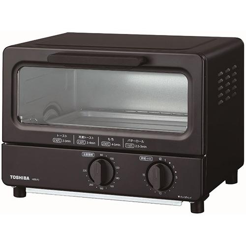 東芝(TOSHIBA) HTR-P3-K ブラック オーブントースター スタンダードタイプ 1000W