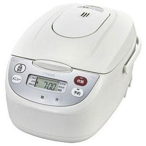 タイガー魔法瓶(TIGER) JBH-G102-W ホワイト 炊きたて マイコン炊飯ジャー 5.5合