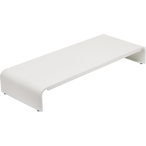 田窪工業所 PCR-54WM ホワイト 机上台 PCラック 幅54cm スチール製