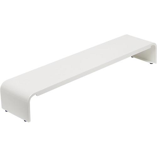 田窪工業所 PCK-54WM ホワイト 机上台 PC小物ラック 幅54cm スチール製