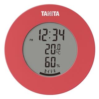 タニタ(TANITA) TT-585-PK ピンク デジタル温湿度計