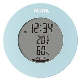 タニタ(TANITA) TT-585-BL ライトブルー デジタル温湿度計