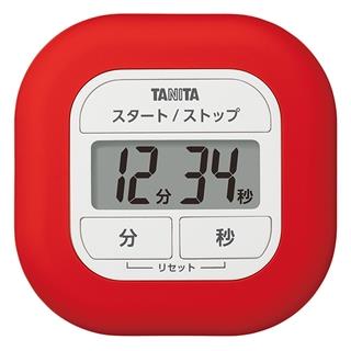 タニタ(TANITA) TD-420 レッド くるっとシリコーンタイマー