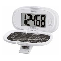 タニタ(TANITA) PD-647-WH ホワイト 歩数計