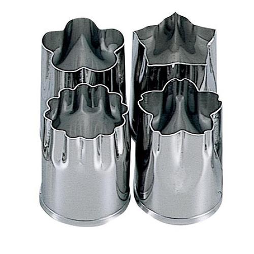 にちにち道具 野菜抜き型 4P 大 ケース付