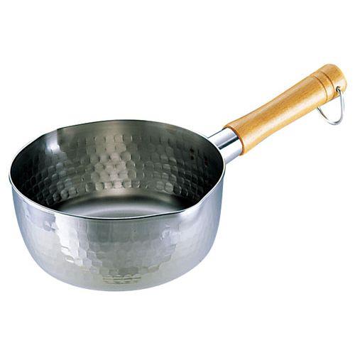 遠藤商事 SA21-0打出雪平鍋 両口 18cm