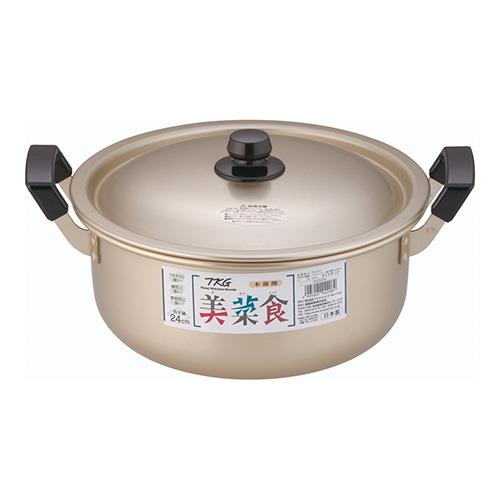 北陸アルミニウム AAZ0105 本しゅう酸 美菜食 両手鍋 24cm