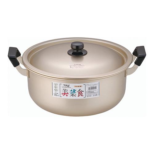 北陸アルミニウム AAZ0108 本しゅう酸 美菜食 両手鍋 30cm