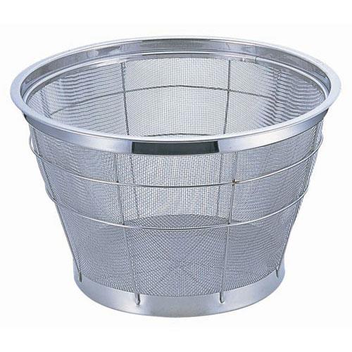 遠藤商事 TKG ステンNEWマンモス 深型米揚ザル 37.5cm AZL4437