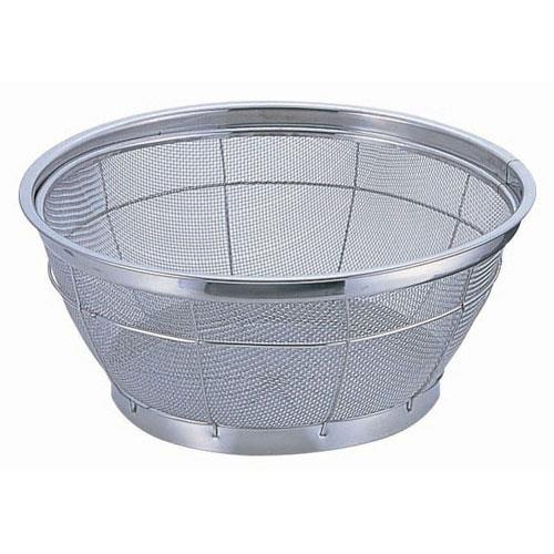 遠藤商事 TKG ステンNEWマンモス 浅型ザル 25cm AZL4325