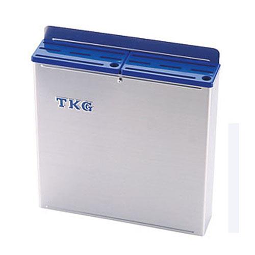 遠藤商事 18-8プラ板付カラーナイフラック 大 Bタイプ 青