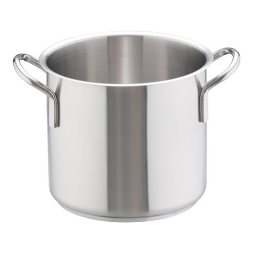 遠藤商事 インダクション18-8寸胴鍋 蓋無 20cm