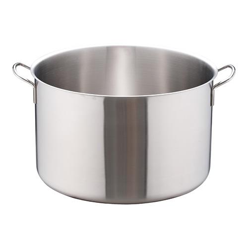 遠藤商事 インダクション18-8半寸胴鍋 蓋無 50cm