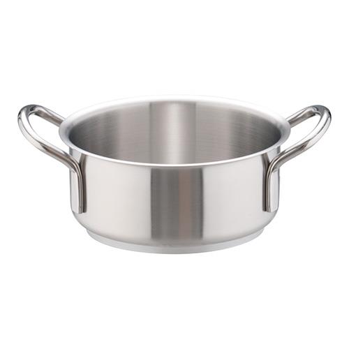 遠藤商事 インダクション 18-8外輪鍋 蓋無 18cm