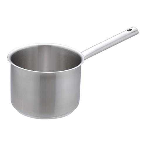 遠藤商事 インダクション18-8片手深型鍋 蓋無 16cm