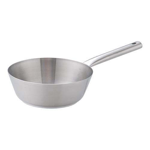 遠藤商事 インダクション18-8テーパーパン 20cm
