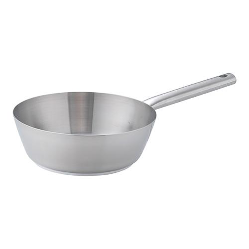 遠藤商事 インダクション18-8テーパーパン 24cm