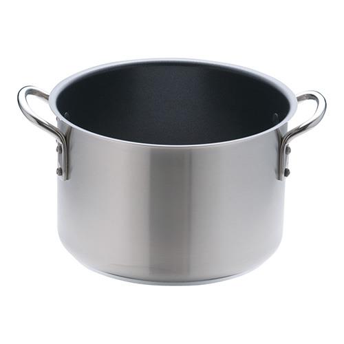 遠藤商事 インダクション テフロンセレクト 半寸胴鍋 蓋無 24cm