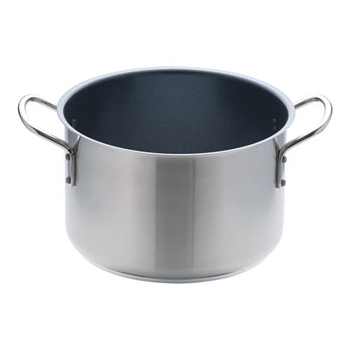 遠藤商事 インダクション テフロンセレクト 半寸胴鍋 蓋無 28cm