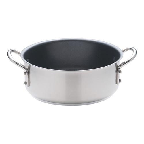 遠藤商事 インダクション テフロンセレクト 外輪鍋 蓋無 24cm