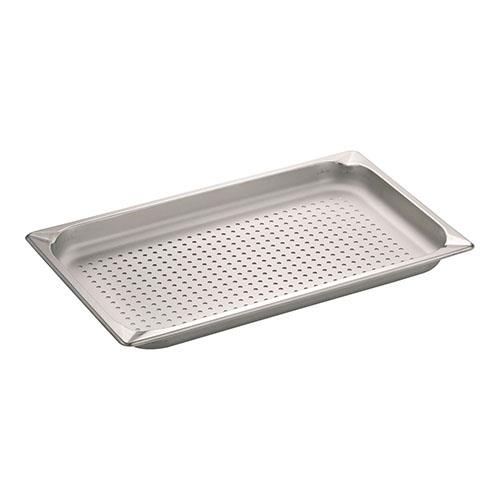 遠藤商事 11040PS ステンレス 穴明ホテルパン 1/1×40