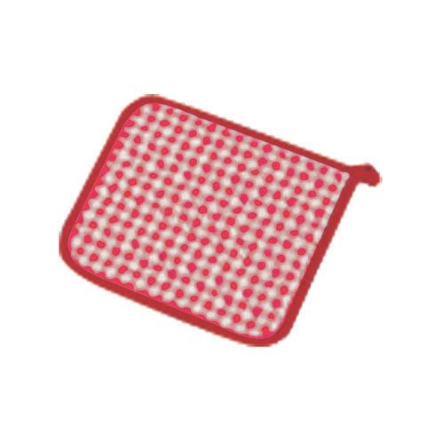 TKGコーポレーション チェック布製ポットホルダー レッド