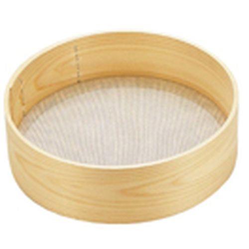 遠藤商事 木枠粉フルイ 中目 24メッシュ 7寸