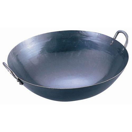 山田工業所 鉄 打出四川鍋 42cm