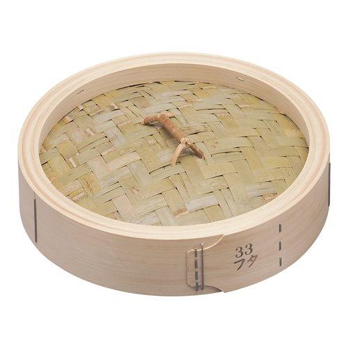 遠藤商事 桧 中華セイロ 蓋 33cm